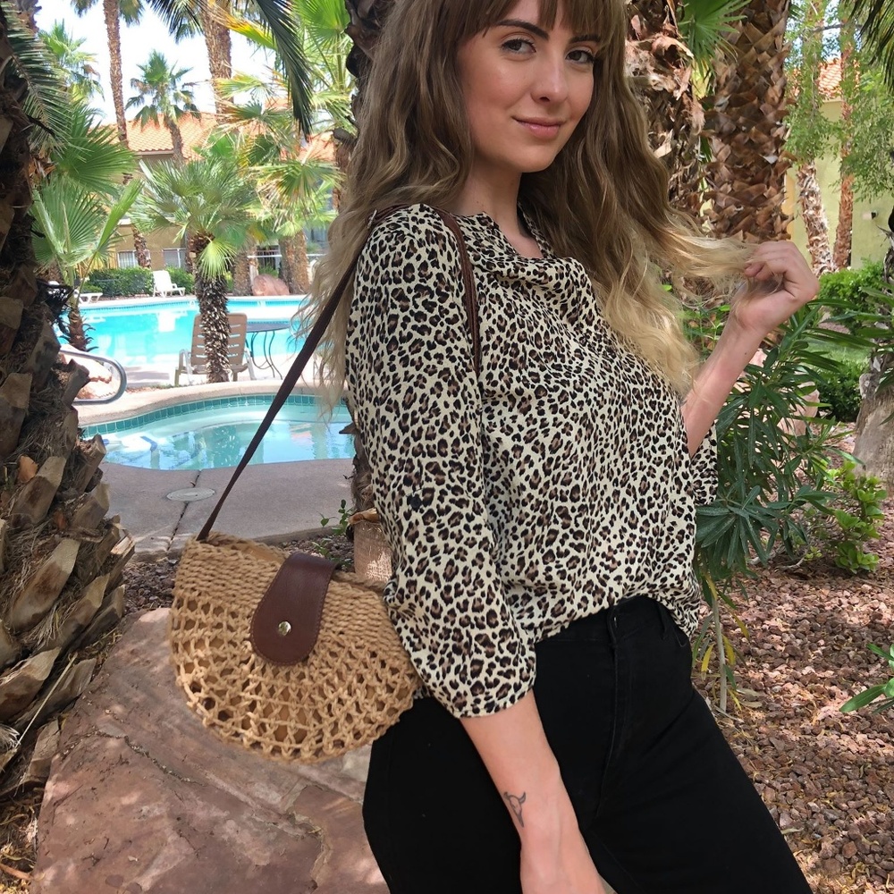 🆕 Wildly Wonderful Leopard Blouse